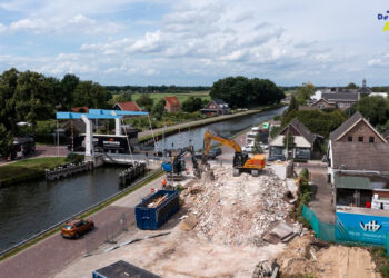 Zandwijk met de grond gelijk gemaakt