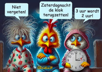 Klok verzetten: Wintertijd gaat in dit weekend