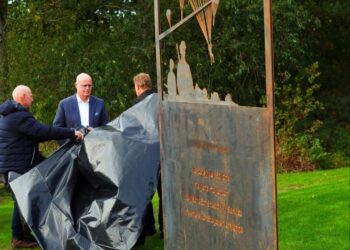 Stegeren is na tachtig jaar een vernieuwd verzetsmonument rijker