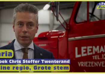 Bezoek Chris Stoffel aan Twenterand
