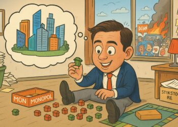 Zondagse Pieker –In Den Haag is alles ijdelheid