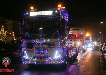 Verlichte vrachtwagens en trekken zaterdag 13 december weer door Twenterand