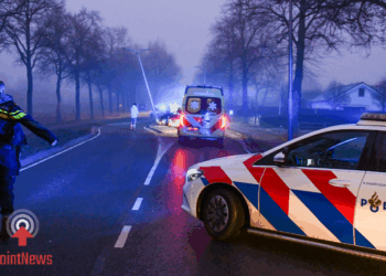 Lichtgewonde bij ongeval Tonnendijk Vroomshoop