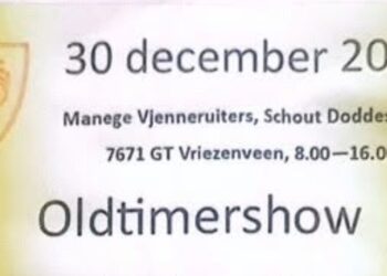 Oldtimerliefhebbers opgelet Jaarlijkse show en beurs het Oale Kreng op 30 december 2025