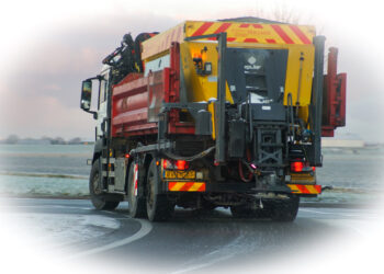 Gladheid door sneeuw en bevriezing