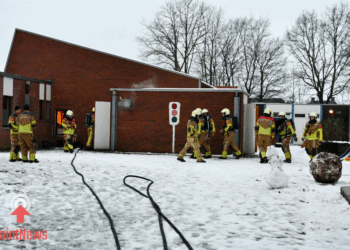 Brandmelding bij OBS De Schakel in Vroomshoop