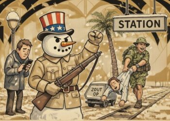 Als sneeuw een staatsgreep pleegt