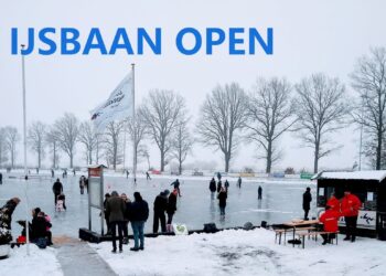 Ook ijsbaan De Eendracht in Vriezenveen is open
