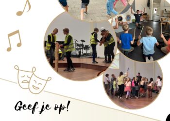 Kinderen schitteren in hun eigen voorstelling Een lopend vuurtje