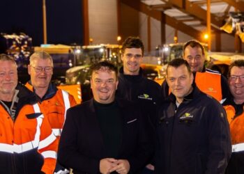 Complimenten voor strooi en schuifploeg