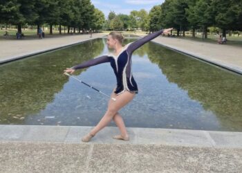 Maud schittert tijdens selectiewedstrijd NBTF 2026