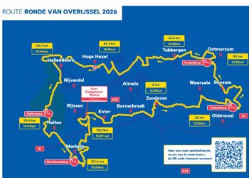 Nieuwe finishlocatie Ronde van Overijssel