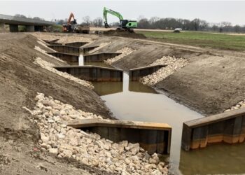 Nieuwe vispassage bij stuw Mariënberg in gebruik genomen