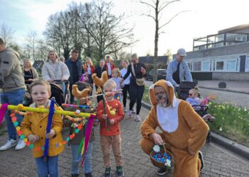 Nieuw in Vroomshoop Verlichte Palmpasenoptocht