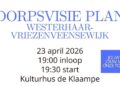 Paat en denk mee over de toekomst van Westerhaar Vriezenveensewijk