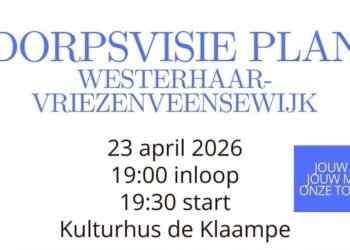 Paat en denk mee over de toekomst van Westerhaar Vriezenveensewijk