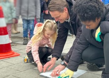 Veiliger en groener Dorpstraat in Bergentheim vernieuwd