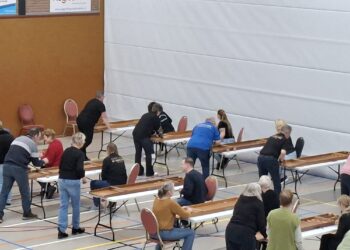 Jaarlijks sjoeltoernooi in Den Ham