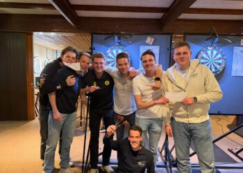 Darts Koppeltoernooi bij Sportlust Vroomshoop groot succes