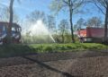 Brandweer blust buitenbrand bij Daarlerveen