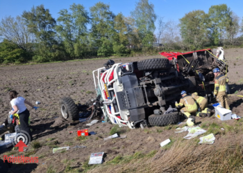Zeer ernstig ongeval N35 bij Wierden