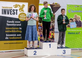 Alex Poliakov, Siebe Kortleven en Ferron Timmer jeugddamkampioenen van Nederland