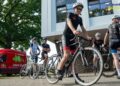 Luid applaus voor Jorg Kollen fietstocht