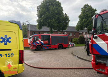Grote schade na brand in Westerhaar Vriezenveensewijk