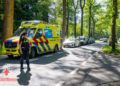 Kettingbotsing met vijf voertuigen op de Hammerweg richting Den Ham