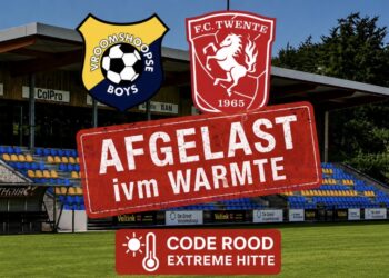 Code rood: streep door oefenwedstrijd in Vroomshoop
