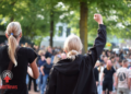 Demonstratie in Vriezenveen trekt circa 300 deelnemers