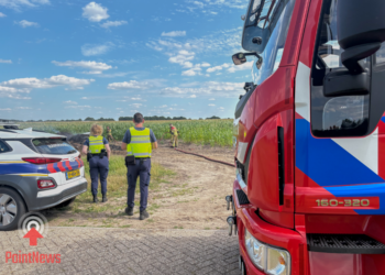 Kleine hooiberg vat vlam in Daarlerveen
