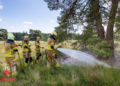 Brand op heide bij Ommen snel onder controle