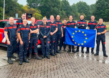 Eerste internationale inzet voor Brandweer Den Ham