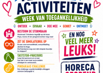 In samenwerking met Jongerenwerk Incluzio word er een doorloopmiddag in het kader van de landelijke Week van Toegankelijkheid georganiseerd