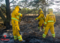 Nederlandse brandweer helpt bij natuurbrand in Belgische Hoge Venen