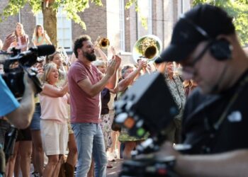 Den Ham even in het middelpunt van de filmwereld