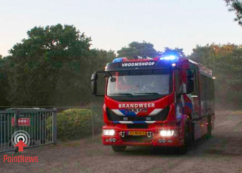 Kleine bosbrand aan Kloosterstraat in Sibculo snel onder controle