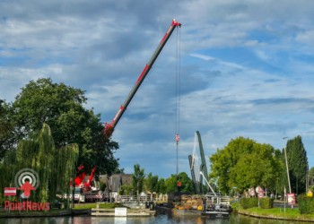 Kleine Puntbrug in Vroomshoop twee maanden dicht vanwege werkzaamheden