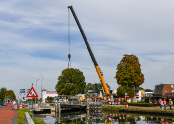 Onderhoud Tonnendijkbrug in Vroomshoop begonnen