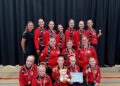 Majorette Team A van De Harmonie Vroomshoop promoveert naar de TOP klasse