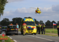Motorrijder ernstig gewond bij botsing met bestelbus in Geesteren