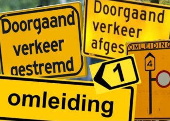 Verkeershinder in Vroomshoop door triatlon op zaterdag