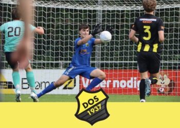 DOS 37 verliest met 0-1 en zijn voor het derde jaar op rij uitgeschakeld in het bekertoernooi in de voorronde