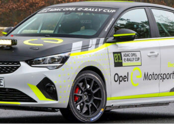 AVIA VOLT brengt eerste elektrische KNAF-veiligheidsauto naar de Hellendoorn Rally