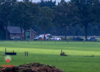 Drugslab aangetroffen in schuur aan Wethouder Petterweg in Ommen