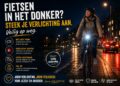 Fietsverlichting aan: zo blijf je zichtbaar in het donker