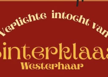 Verlichte Sinterklaasintocht op zaterdag 21 november