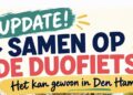 Weten jullie het nog over die duofiets in Den Ham