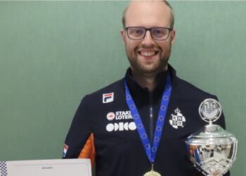 Europees goud voor Jitse Slump en uitstekende prestaties van Denk en Zet op EK dammen in Beilen
